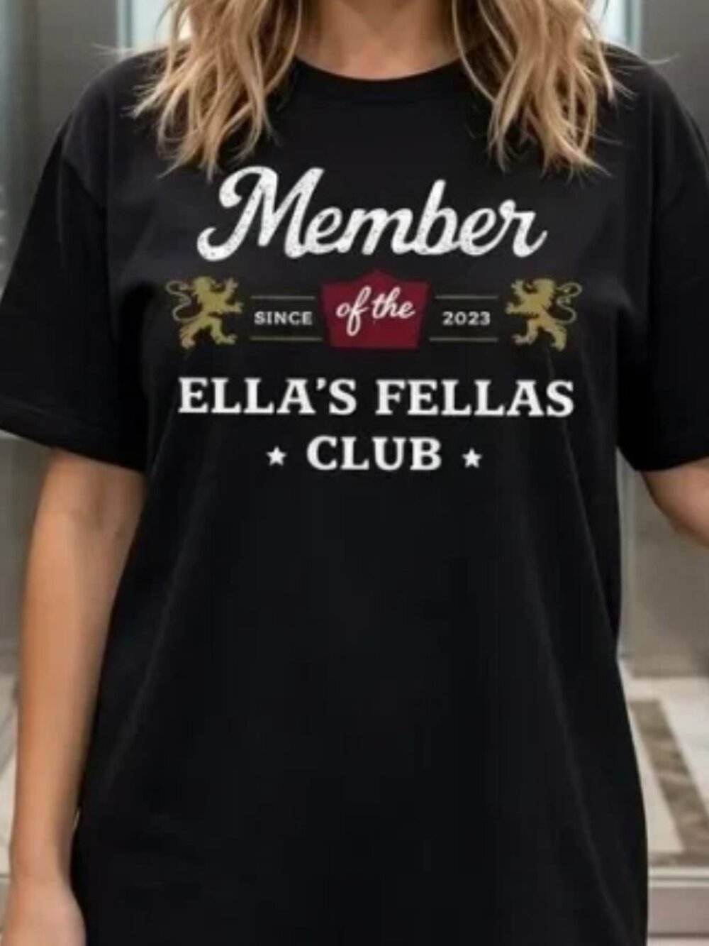Ella’s Fellas Club Retro Concert T Shirt
